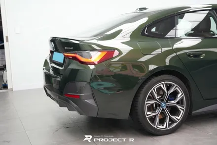 BMW i4 전체PPF 사고 보험처리 부분 재시공, 부천PPF 프로젝트알 / 부천 원미구 상동