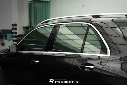 벤츠 GLE 300d 틴팅 재시공, 글라스틴트 선셋 부천 열차단 썬팅 프로젝트알 / 부천 원미구 상동