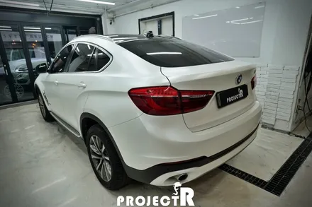 인천 자동차 랩핑, BMW X6 에이버리 사틴 화이트 펄 전체 랩핑 시공기 by 프로젝트알 / 부천 원미구 상동