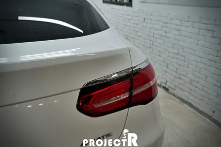 벤츠 GLC 220d 에이버리 유광 화이트 전체 랩핑, 부천 상동 자동차래핑 프로젝트R / 부천 원미구 상동