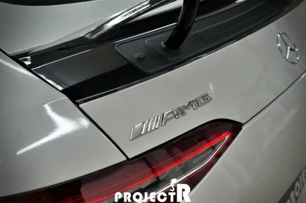 벤츠 GT43 AMG 전체 랩핑, 에이버리 유광 그레이 크레용 랩핑 by 부천 프로젝트알 / 부천 원미구 상동