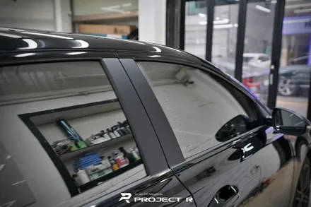 K3 GT 크롬죽이기, 유광블랙 부분 포인트 랩핑 시공 in 부천 프로젝트알 / 부천 원미구 상동