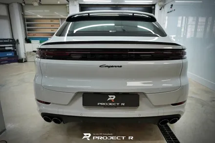 부천썬팅 프로젝트알, 포르쉐 카이엔 쿠페 신차패키지, 글라스틴트 선셋 열차단 썬팅 시공 후기 / 부천 원미구 상동