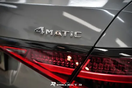 벤츠 S클래스 S400d 에이버리 락그레이 전체랩핑, 3M유광블랙 크롬 죽이기, 부천 프로젝트알 / 부천 원미구 상동