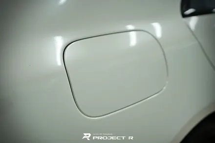 벤츠 S63 AMG 에이버리 유광 화이트펄 전체 랩핑, 부천 자동차랩핑 프로젝트알 / 부천 원미구 상동