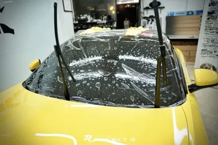 벤츠 SL63 AMG 스텍 윈드쉴드, UPPF 전체 PPF 및 카본PPF, 부천 프로젝트알 / 부천 원미구 상동