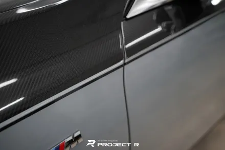 부천 BMW 7시리즈 740i 듀오톤 랩핑, 상단 울트라핏 카본 PPF 시공, 프로젝트알 / 부천 원미구 상동