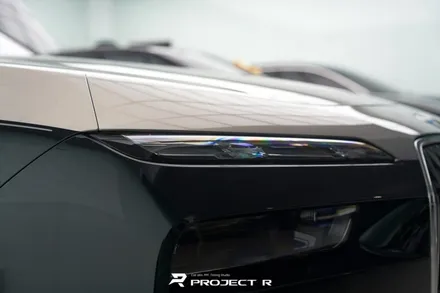 BMW 7시리즈 듀오톤 랩핑, 750e 오토벨벳 리페어블랙 시공 부천랩핑 프로젝트알 / 부천 원미구 상동