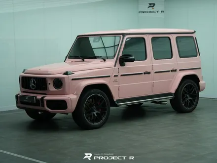 벤츠 지바겐 G63 AMG 부천 고광택 전체 랩핑, 비닐프로그 루즈 핑크 재시공 / 부천 원미구 상동
