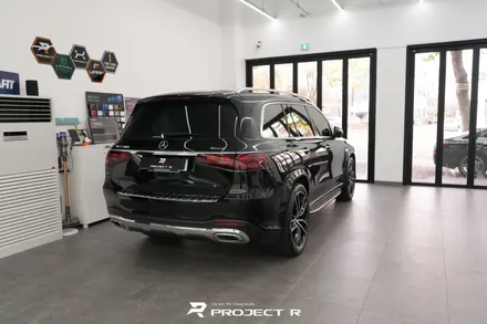 벤츠 GLS 580 부분 PPF, 사고수리 뒷범퍼 트렁크 재시공, 부천 울트라핏 PPF 전문 프로젝트알 / 부천 원미구 상동