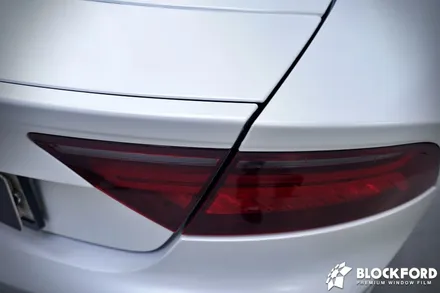 아우디 A7 에이버리 사틴 화이트펄 전체 랩핑, 부천 자동차 래핑 전문 프로젝트R / 부천 원미구 상동