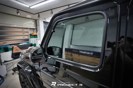 벤츠 G63 AMG 지바겐 열차단 썬팅, 글라스틴트 선셋 재시공, 부천 상동 프로젝트알 / 부천 원미구 상동