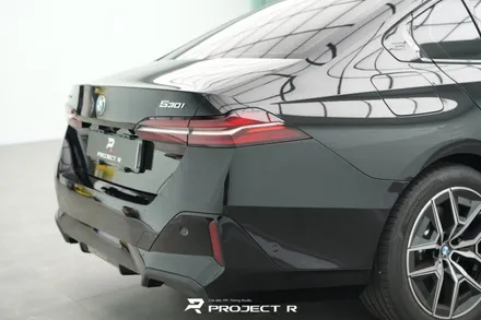 부천 BMW 5시리즈 530i 전체 PPF, 울트라핏 블랙PPF 시공, 프로젝트알 / 부천 원미구 상동