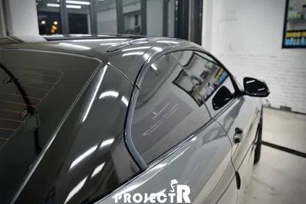 BMW M4 컨버터블 에이버리 락그레이 전체 랩핑, 인천 자동차 래핑 전문점 프로젝트알 / 부천 원미구 상동