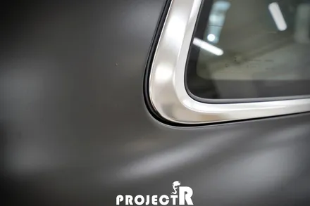 볼보 XC90 에이버리 사틴블랙 전체 랩핑, 부천 프로젝트알 / 부천 원미구 상동