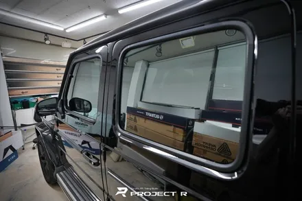 벤츠 G63 AMG 지바겐 열차단 썬팅, 글라스틴트 선셋 재시공, 부천 상동 프로젝트알 / 부천 원미구 상동