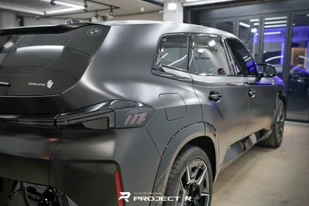 BMW XM 사틴블랙 전체랩핑, 울트라핏 XP크리스탈 하이그로시 전체PPF 시공, 부천 프로젝트알 / 부천 원미구 상동
