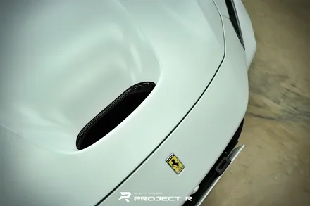 페라리 F8 스파이더 울트라핏 무광 전체 PPF, 스텍 윈드쉴드 시공, 부천 프로젝트알 / 부천 원미구 상동