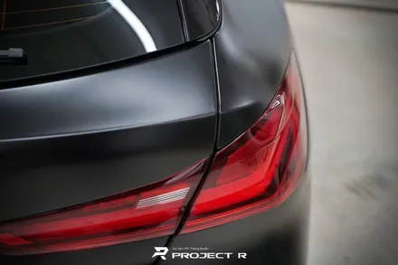 부천랩핑 BMW 118d 비닐프로그 매트블랙 전체 시공, 프로젝트알 / 부천 원미구 상동