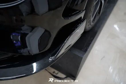 맥라렌 765LT 앞범퍼 사고, 울트라핏 블랙 PPF 재시공, 부천PPF 프로젝트알 / 부천 원미구 상동