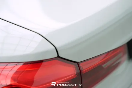 BMW 5시리즈 530i 전체 랩핑 재시공, 비닐프로그 고광택 게인스보로 그레이, 부천 프로젝트알 / 부천 원미구 상동