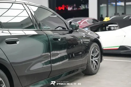 부천 BMW 5시리즈 530i 전체 PPF, 울트라핏 블랙PPF 시공, 프로젝트알 / 부천 원미구 상동