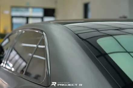 벤틀리 플라잉스퍼 전체랩핑, 3M 사틴블랙 시공, 부천 랩핑 전문 프로젝트알 / 부천 원미구 상동