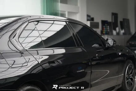 BMW i7 신차패키지 글라스틴트 슈어X 열차단 썬팅 및 크롬죽이기 생활보호PPF, 부천 프로젝트알 / 부천 원미구 상동