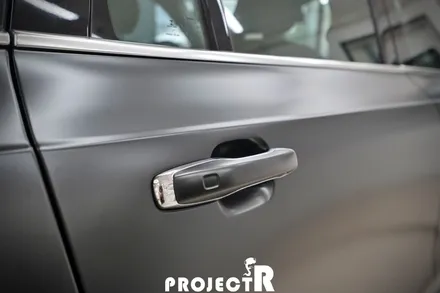 볼보 XC90 에이버리 사틴블랙 전체 랩핑, 부천 프로젝트알 / 부천 원미구 상동