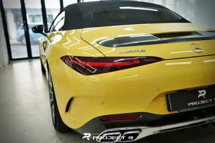 벤츠 SL63 AMG 스텍 윈드쉴드, UPPF 전체 PPF 및 카본PPF, 부천 프로젝트알 / 부천 원미구 상동