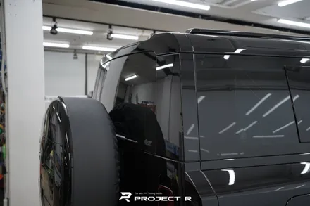 부천 PPF 랜드로버 디펜더 울트라핏 블랙PPF 전체 시공, 프로젝트알 / 부천 원미구 상동