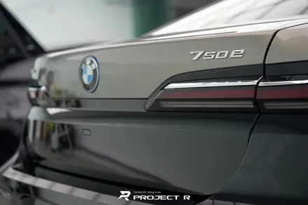 BMW 7시리즈 듀오톤 랩핑, 750e 오토벨벳 리페어블랙 시공 부천랩핑 프로젝트알 / 부천 원미구 상동