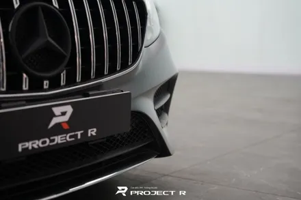 벤츠 E클래스 E450 카브리올레 전체 랩핑, 3M 사틴 다크그레이 시공, 부천 프로젝트알 / 부천 원미구 상동