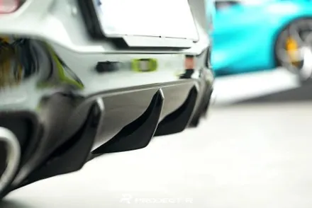 벤츠 AMG GT43 앞범퍼 및 리어 디퓨저 울트라핏 PPF 재시공, 부천 수입차PPF 전문 프로젝트알 / 부천 원미구 상동