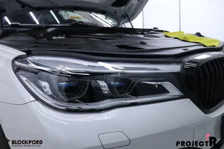 상동랩핑 전문점 BMW 730Ld 라이트필름과 크롬죽이기 포인트랩핑 / 부천 원미구 상동