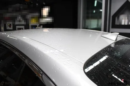 인천랩핑 기아 k9랩핑 3m1080 유광화이트 전체래핑시공기 / 부천 원미구 상동