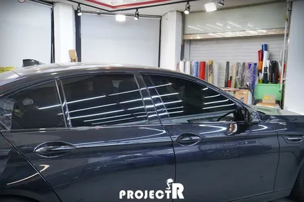 BMW 5시리즈(535i) 블락포디 샴페인골드 열차단 썬팅 by 부천 상동 썬팅 전문점 프로젝트R / 부천 원미구 상동