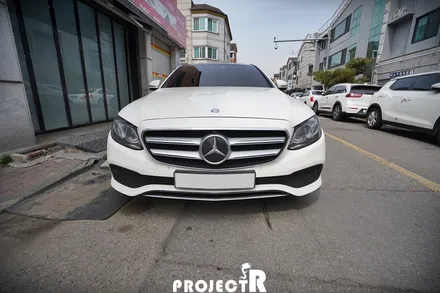 벤츠 E클래스 E300 전체 랩핑, 에이버리 슈프림 유광 이클립스 메탈릭 by 부천 자동차래핑 전문 프로젝트R / 부천 원미구 상동