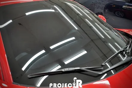 부천썬팅 프로젝트R 페라리 488 열차단 썬팅, 글라스틴트 선셋 프리미엄 윈도 틴팅 시공기 / 부천 원미구 상동