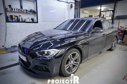BMW 3시리즈 에이버리 사틴블랙 전체 랩핑 부분 재시공기 by 인천부평 자동차래핑 프로젝트R / 부천 원미구 상동