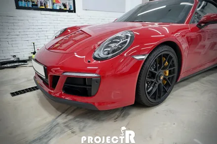 포르쉐 911 카브리올레 프론트 앞범퍼 PPF 보호필름 시공기 by 부천 자동차 PPF 전문점 프로젝트알 / 부천 원미구 상동