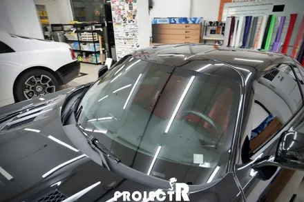 벤츠 SLS AMG 열차단 썬팅, 글라스틴트 선셋 프리미엄 윈도 틴팅 in 부천썬팅 프로젝트알 / 부천 원미구 상동