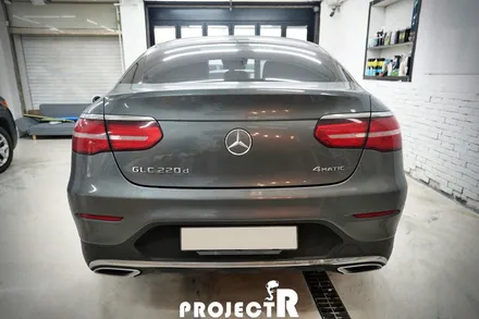 벤츠 GLC 220d 에이버리 유광 화이트 전체 랩핑, 부천 상동 자동차래핑 프로젝트R / 부천 원미구 상동