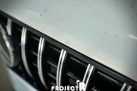 벤츠 S63 AMG 쿠페 부분 랩핑 재시공, 3M 화이트골드 스파클 자동차 랩핑 by 부천 프로젝트알 / 부천 원미구 상동