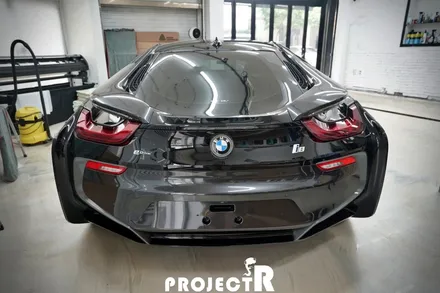 BMW i8 전체 랩핑, 에이버리 유광 에메랄드 그린 시공, 부천랩핑 프로젝트알 / 부천 원미구 상동