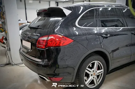 포르쉐 카이엔 전체랩핑, 비닐프로그 유광 프로즌베리 자동차래핑 in 부천 프로젝트알 / 부천 원미구 상동