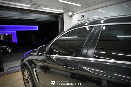 BMW X6 30d 글라스틴트 선셋 열차단 썬팅 재시공, 부천 자동차썬팅 프로젝트R / 부천 원미구 상동