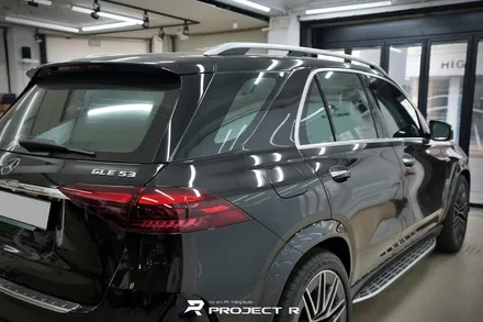 벤츠 GLE 53 AMG 크롬죽이기, 테일램프 울트라핏라이트필름 그라파이트 PPF 시공, 부천 프로젝트알 / 부천 원미구 상동