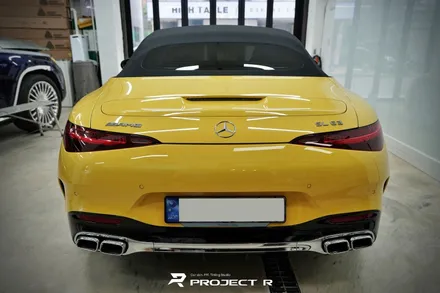 벤츠 SL63 AMG 스텍 윈드쉴드, UPPF 전체 PPF 및 카본PPF, 부천 프로젝트알 / 부천 원미구 상동