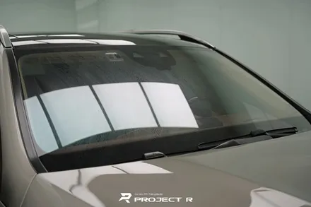 벤츠 GLS 마이바흐 앞유리 깨짐 교환, 글라스틴트 슈어X 틴팅 재시공, 부천 썬팅 전문 프로젝트알 / 부천 원미구 상동